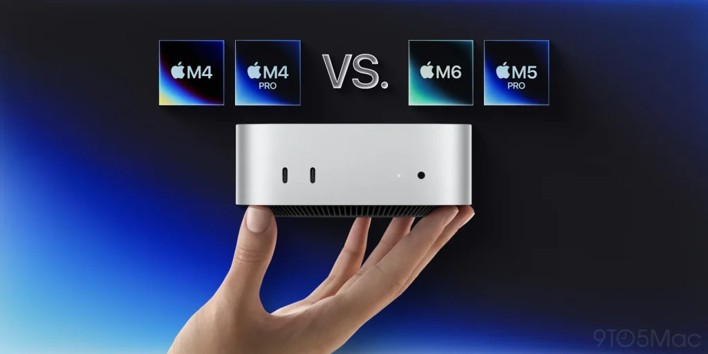 Mac Mini M6 ve M4 performans karşılaştırması